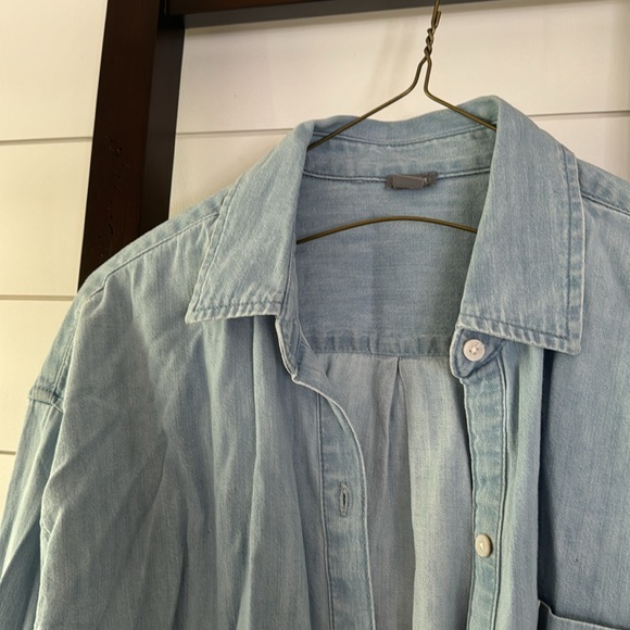 NWOT Aerie Jean Shirt - Picture 3 of 4